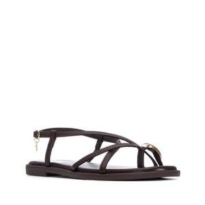 NEW XTI women's strappy sandals in brown